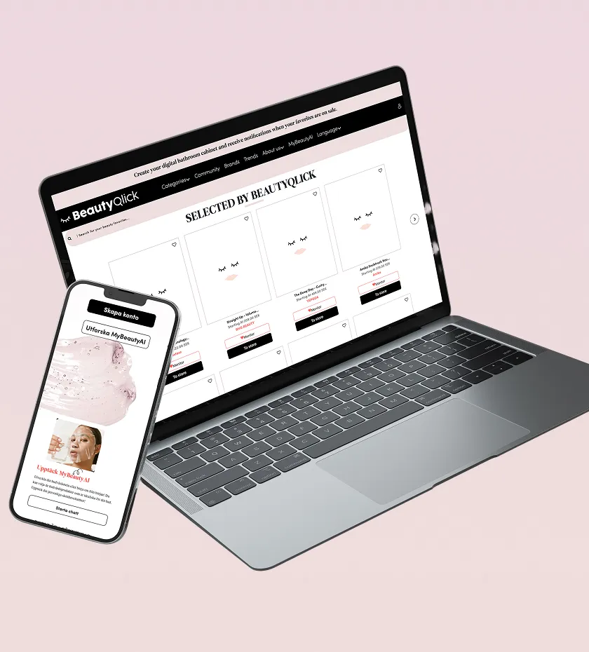 BeautyQlick case study cover